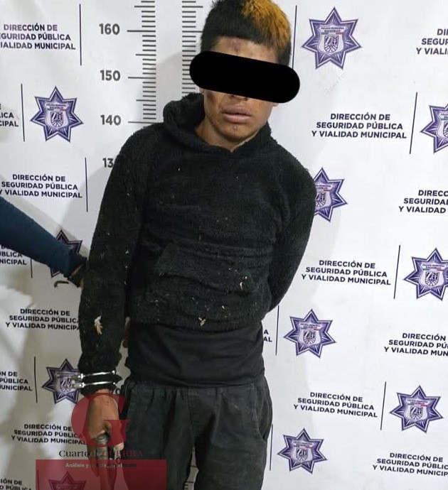 Se le acabó la huida: Recapturan a El Pechos tras agredir a su pareja y desatar balacera en Zacatelco