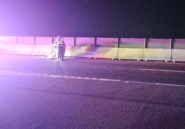 Autoridades atienden hecho vial con persona sin vida en Huamantla