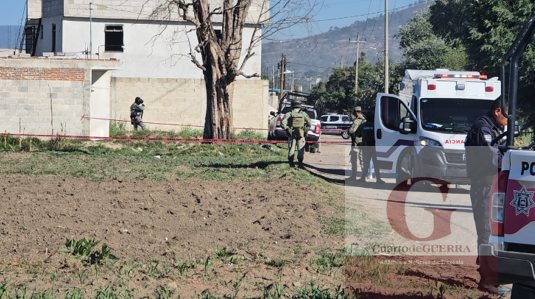 Hallan cuerpo emplayado en los límites de San Mateo Ayecac y San Baltazar Temaxcalac