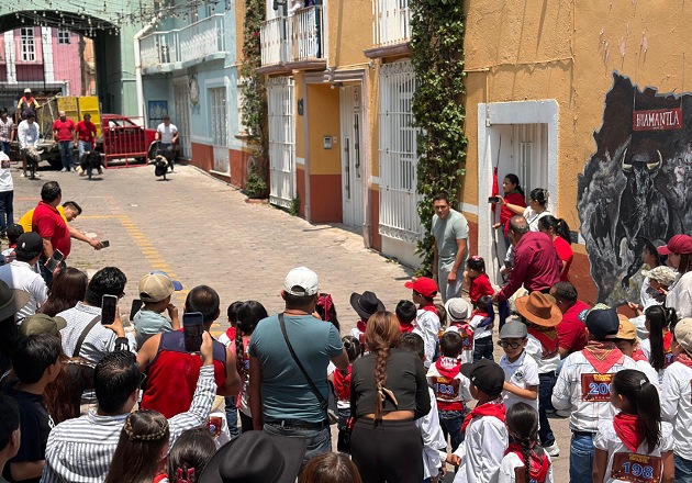 Huamantla fortalece sus tradiciones con la niñez como protagonista