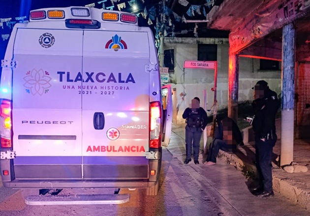 Dirección de Seguridad de Tlaxcala atiende reporte en Santa María Acuitlapilco