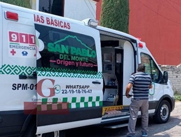 Comando armado irrumpe en vivienda de San Pablo del Monte y le roba 70 mil pesos a ama de casa