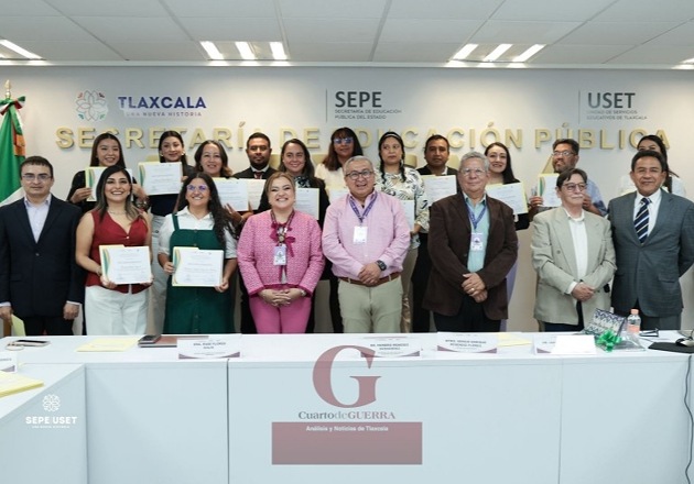 Entrega SEPE-USET reconocimientos a docentes participantes del Primer Encuentro Virtual de Secundarias Generales