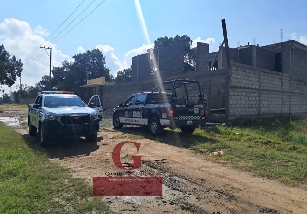 Amantes de lo ajeno tiran puerta y saquean vivienda en construcción en Santa Cruz Tlaxcala