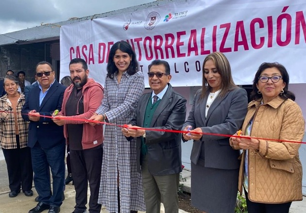 Rector de la UATx y presidenta de Tlaxco inauguran Casa de Autorrealización en Atotonilco