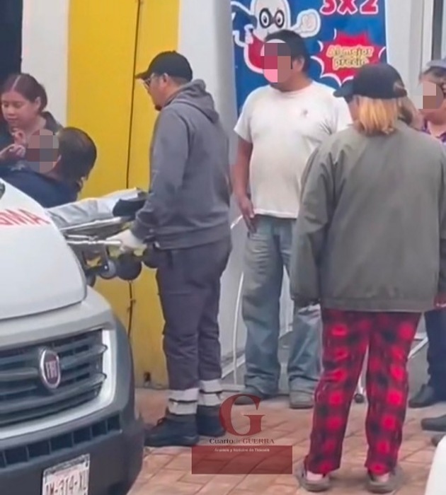Policía de Contla resulta lesionada por disparo accidental durante operativo de vialidad