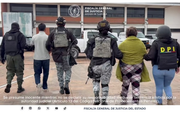 Capturan a seis personas por homicidio en Huamantla; caso refuerza mensaje de cero impunidad