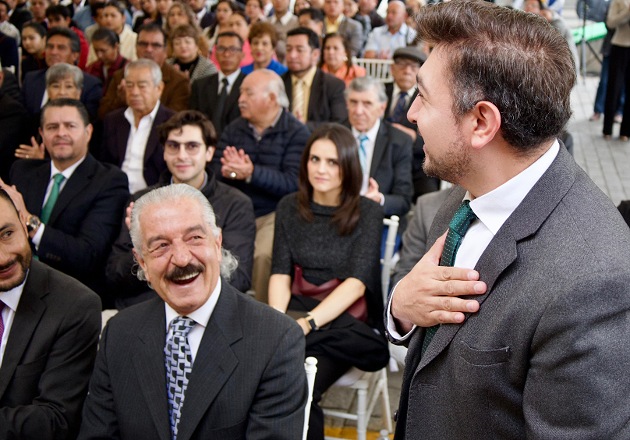 Presente Salvador Santos Cedillo en la conmemoración del XLV Aniversario Luctuoso de Emilio Sánchez Piedras