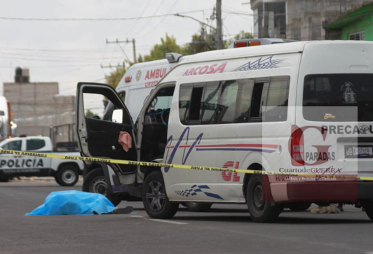 ¡Tragedia en Acuitlapilco! Ciclista de 66 años muere atropellado por camioneta de transporte público