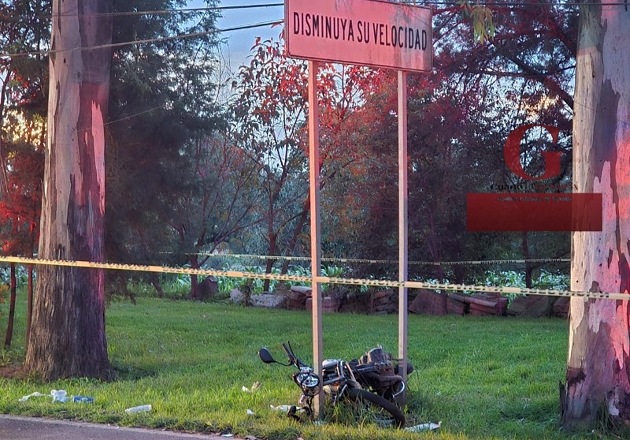 Estudiante en moto muere en choque contra camioneta en Texóloc; el conductor fue detenido