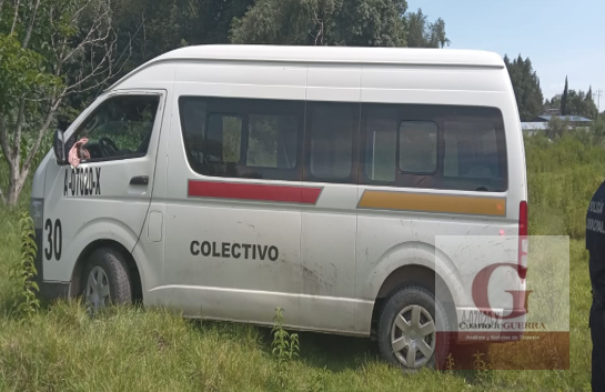 Secuestran y golpean a 'cachazos' a adulto mayor para robarle su colectiva; recuperan la unidad horas después