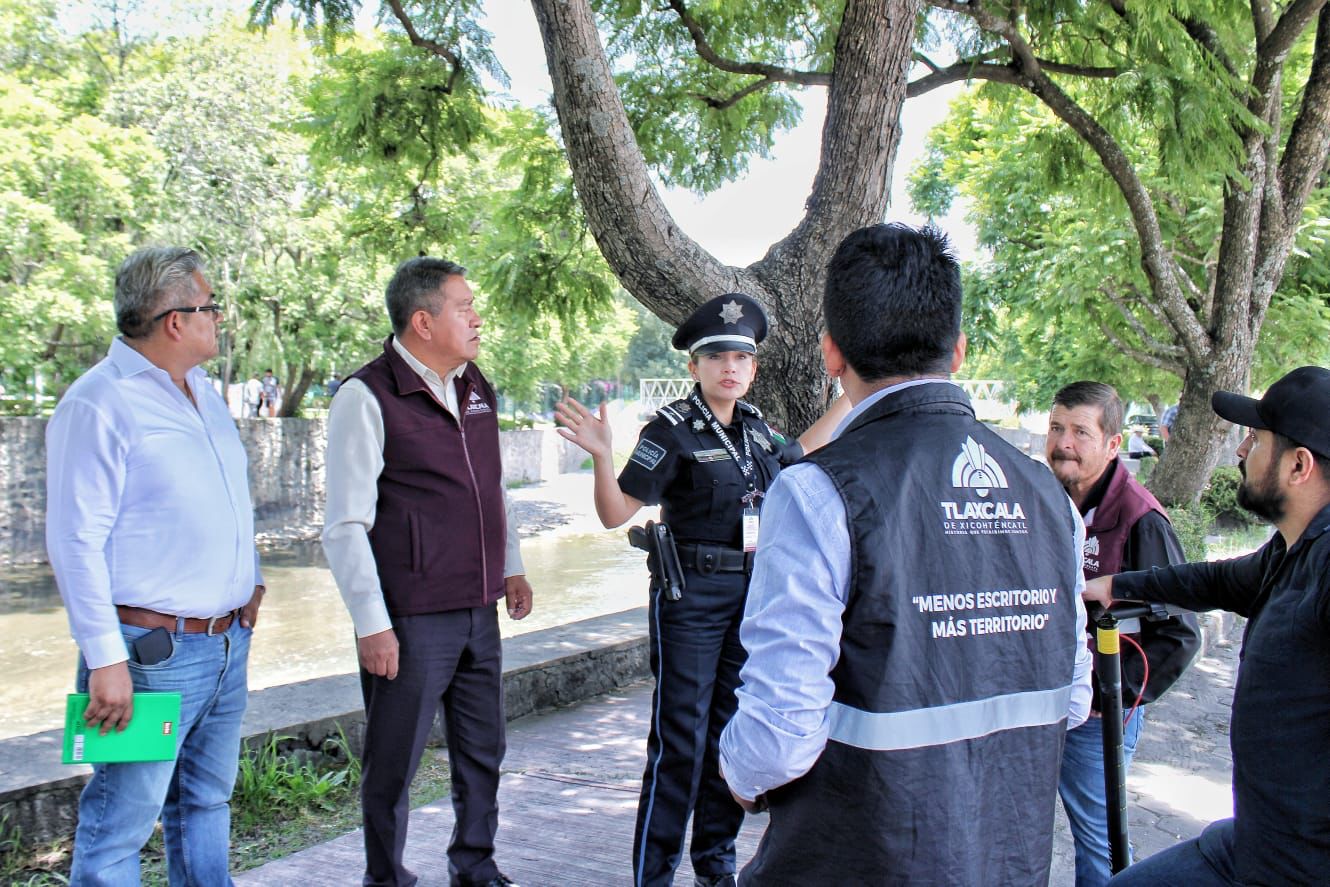 Ayuntamiento de Tlaxcala avanza con el proyecto de Sendero Seguro para proteger a miles de familias
