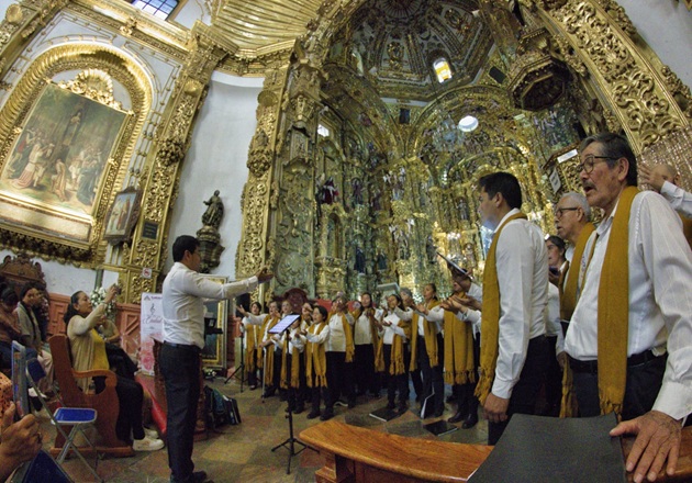 El Coro de la Ciudad de Tlaxcala inaugura con éxito la Temporada Coral de Verano en la Basílica de Ocotlán