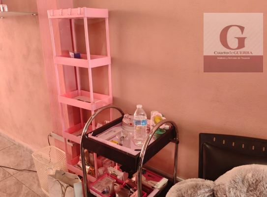 Delincuentes desvalijan salón de belleza recién inaugurado en Apizaco