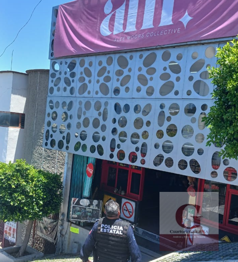 Solitario sujeto roba 30 mil pesos a negocio de videojuegos en las Escalinatas, en Tlaxcala