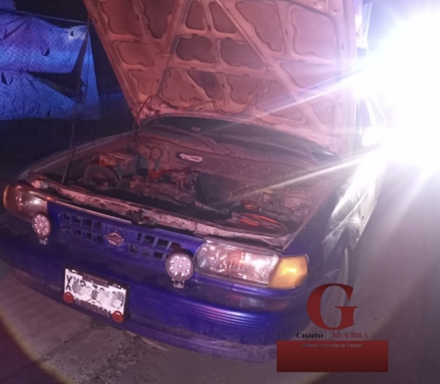 Recuperan en Mazatecochco vehículo con reporte de robo tras alerta de arco Repuve