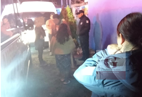 Comando armado roba colectiva en Cuaxomulco