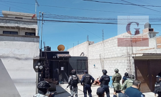 Tras un año y siete meses, catean inmueble en Tlaltelulco y recuperan vehículos robados