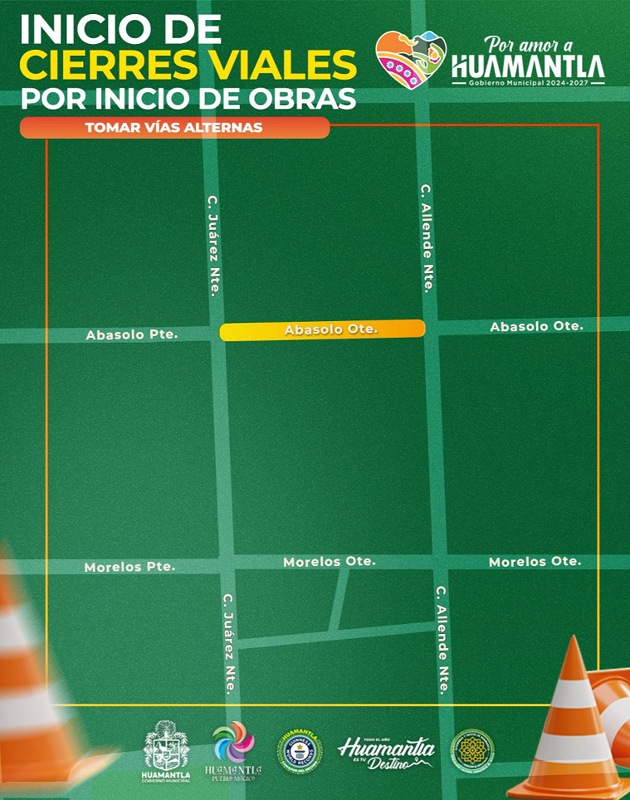 Se retoman trabajos de obra en la calle Abasolo