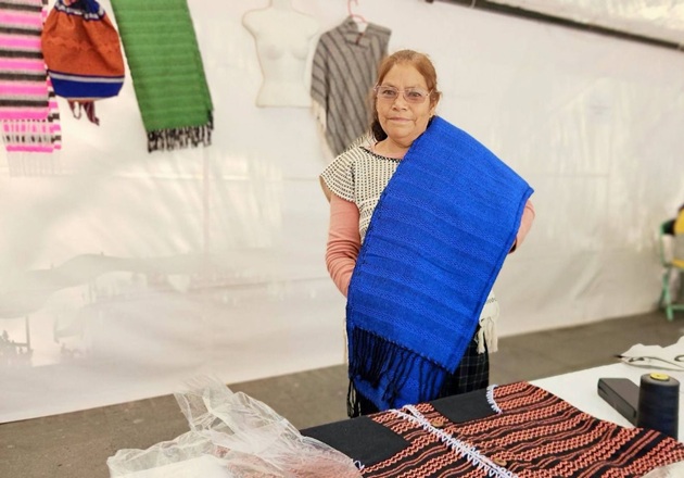 Textiles y artesanías de Chiautempan conquistan Tecali de Herrera: Blanca Angulo